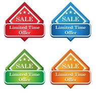 Limited Time Offer Tag icon