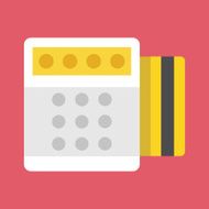 Vector Pay by Credit Card Icon N2