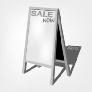 White Storefront chalkboard labels