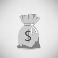 Pocket money on a simple background N2