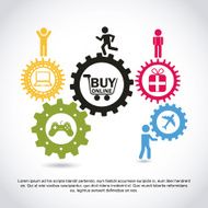 Online Business Icons - Vector Illustration N29