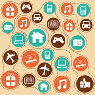 Online Business Icons - Vector Illustration N34