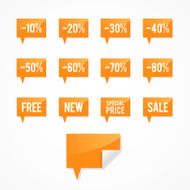 Orange sales bubbles