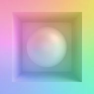 Sphere 3D vector illustration N2