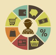 Shopping Icons N312