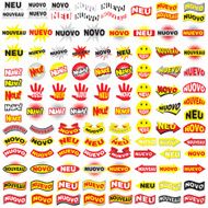 New stickers set in 5 language