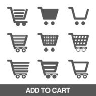 Add to Cart Design - Vector Illustration N6