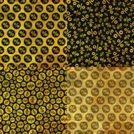 Percents Seamless pattern