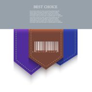 Vector bookmark icon Eps10 N5