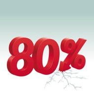 80 off