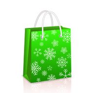 Christmas Creen Shopping Bag