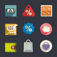 Shopping Icons N314