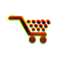 Vector abstract icon on white background Eps10 N8