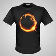 Male t-shirt with print N22