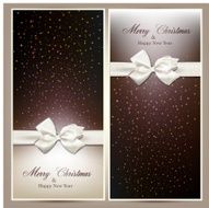 Gift cards with white bow