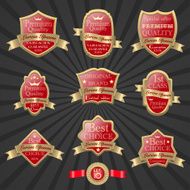 Premium quality label set 6