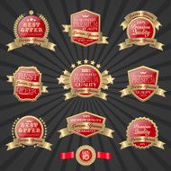 Premium quality label set 5