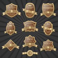 Premium quality label set 4