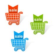 Shopping basket labels