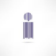 man barcode