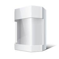 Package Cardboard Box with a handle N13