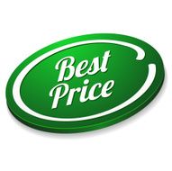 Green oval best price button N2