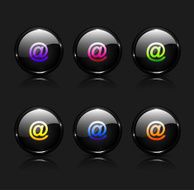 Vector e-mail icons