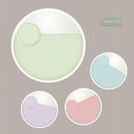 Sticker Label color set N10