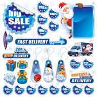 Blue Christmas sale