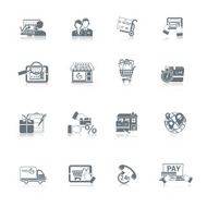 Shopping e-commerce icon N4