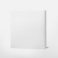 package white cardboard box isolated on N5