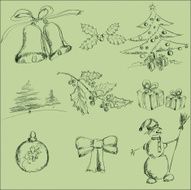 Christmas element