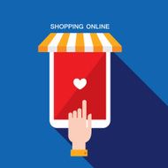 E commerce business concept Online store shopping N3