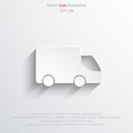 Vector delivery web icon N3