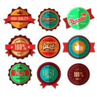 Retro Sale Badges N2