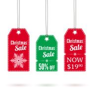 Christmas sale label N8