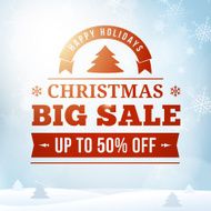 christmas big sale poster background N2