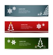 Christmas horizontal banners N2