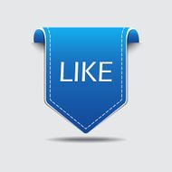 Like Label Icon Set N3