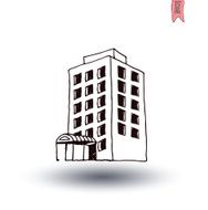 building icons set vector illustration N5