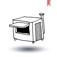 Store paper icon vector illustration N4