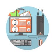 Internet shopping concept N15
