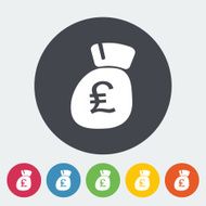 Pound sterling flat icon N4