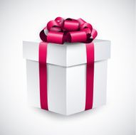 Realistic 3d gift box N3
