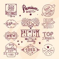 Premium retro quality emblem N2