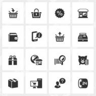 Shopping Icons N321
