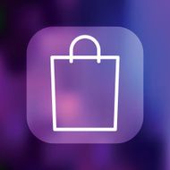 Superlight Interface Shopping Bag Icon N2
