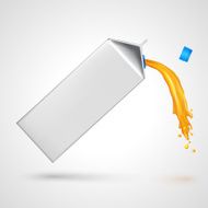Flowing juice pack