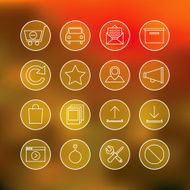 Superlight Interface Icon Set N10
