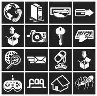 white web icons N3